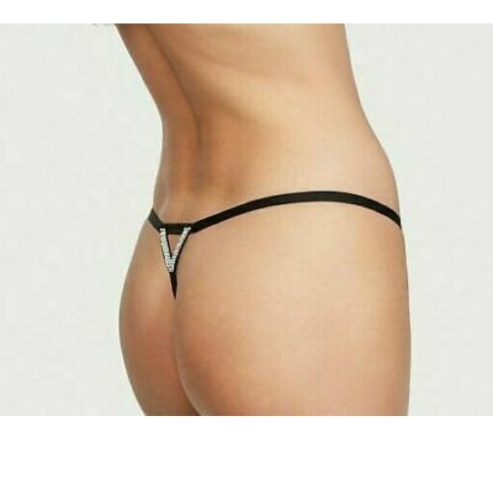 Victoria Secret shine V-string panty - Picture 4 of 8